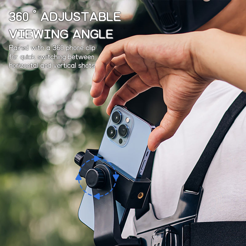 Chest Mount Phone Strap Holder - Home Decor Gift ulasan dan harga